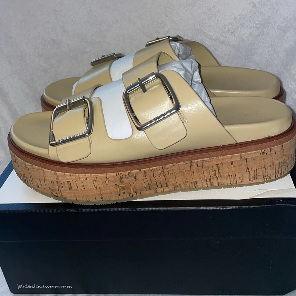 NWT J/SLIDES BELINDA Sand Sandal - Picture 13 of 16